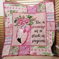 Flamingo Quilt Blanket