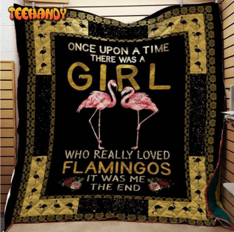 Flamingo Quilt Blanket VH39