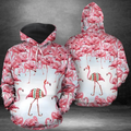 Flamingo Hoodie & Zip Hoodie 3D VH23