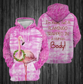 Flamingo Hoodie & Zip Hoodie 3D VH20
