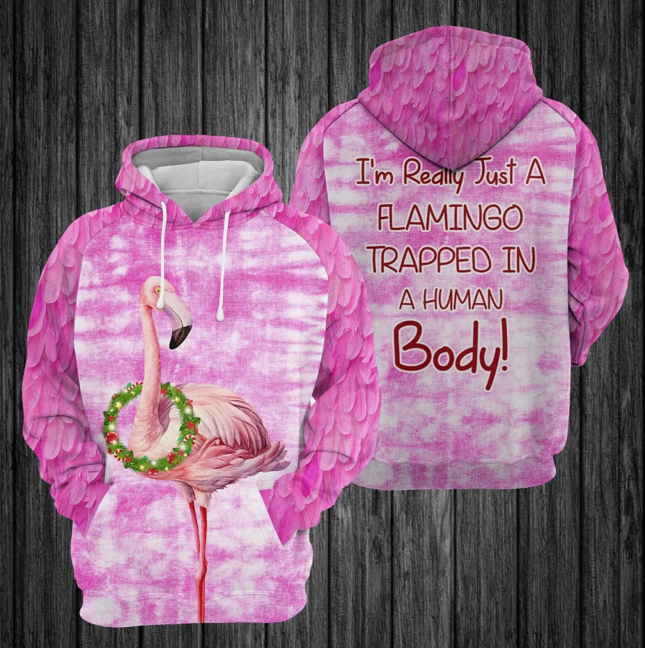 Flamingo Hoodie & Zip Hoodie 3D VH20