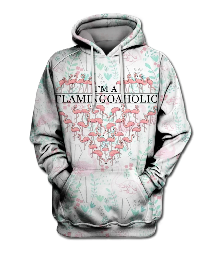 Flamingo Hoodie & Zip Hoodie 3D VH7