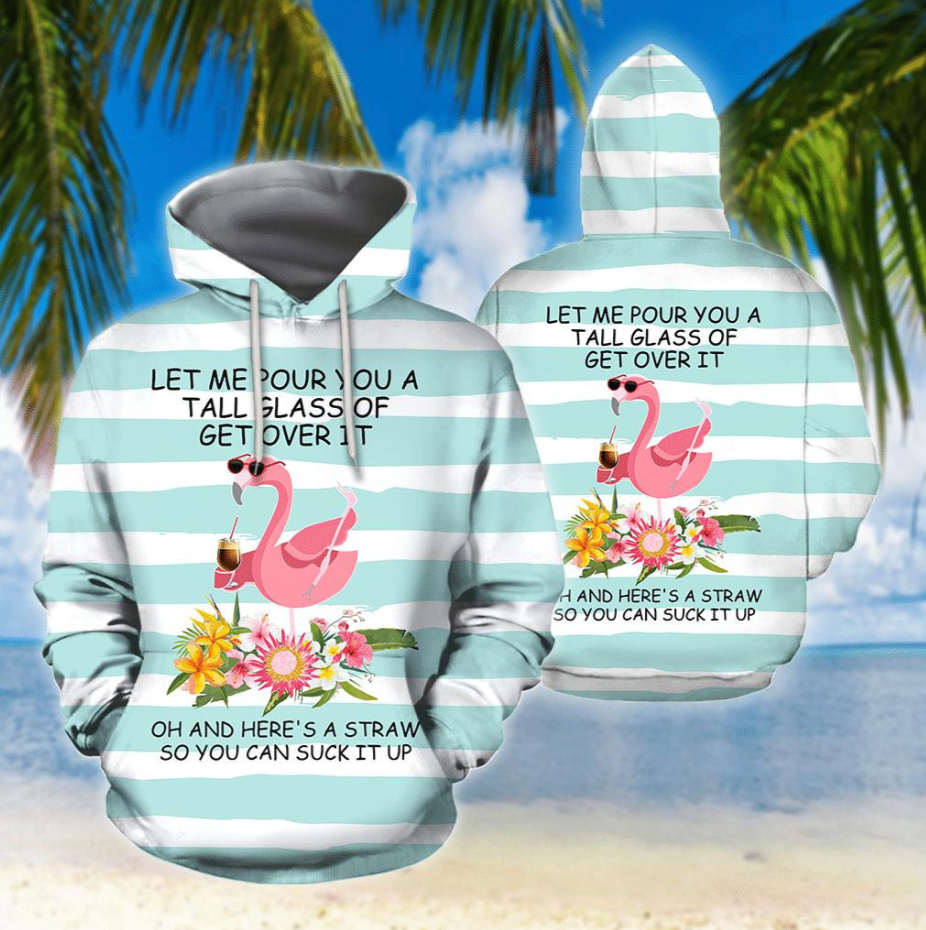 Flamingo Hoodie & Zip Hoodie 3D VH16