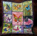 Butterfly Quilt Blanket VH23