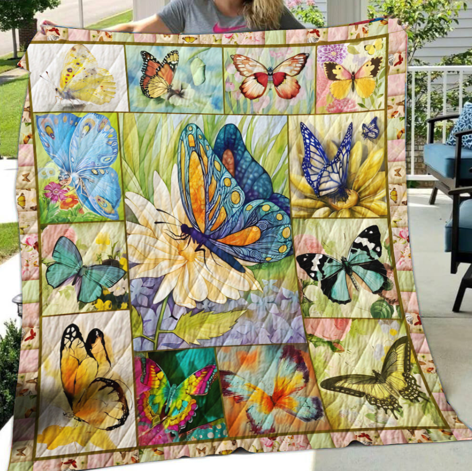 Butterfly Quilt Blanket VH253