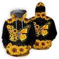 Butterfly Hoodie & Zip Hoodie 3d VH29