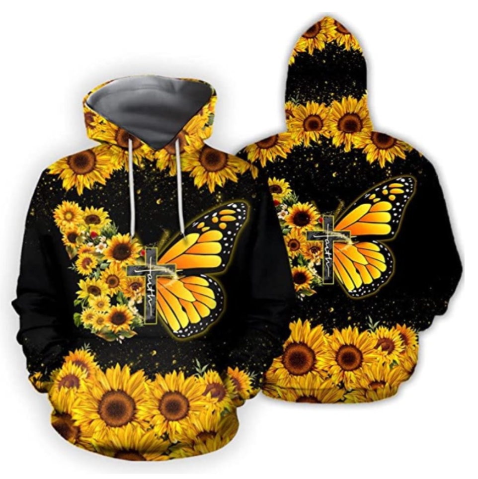Butterfly Hoodie & Zip Hoodie 3d VH29