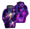 Butterfly Hoodie & Zip Hoodie 3d VH262