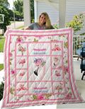 Flamingo Quilt Blanket 25