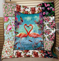 Flamingo Quilt Blanket 32