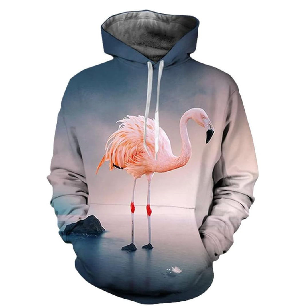 Flamingo Hoodie & Zip Hoodie 3D 62